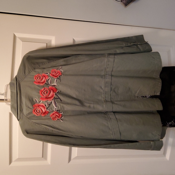 Style and co women's green jacket - Picture 2 of 3